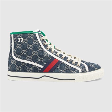 white gucci high top sneakers replica|gucci monogram high top sneakers.